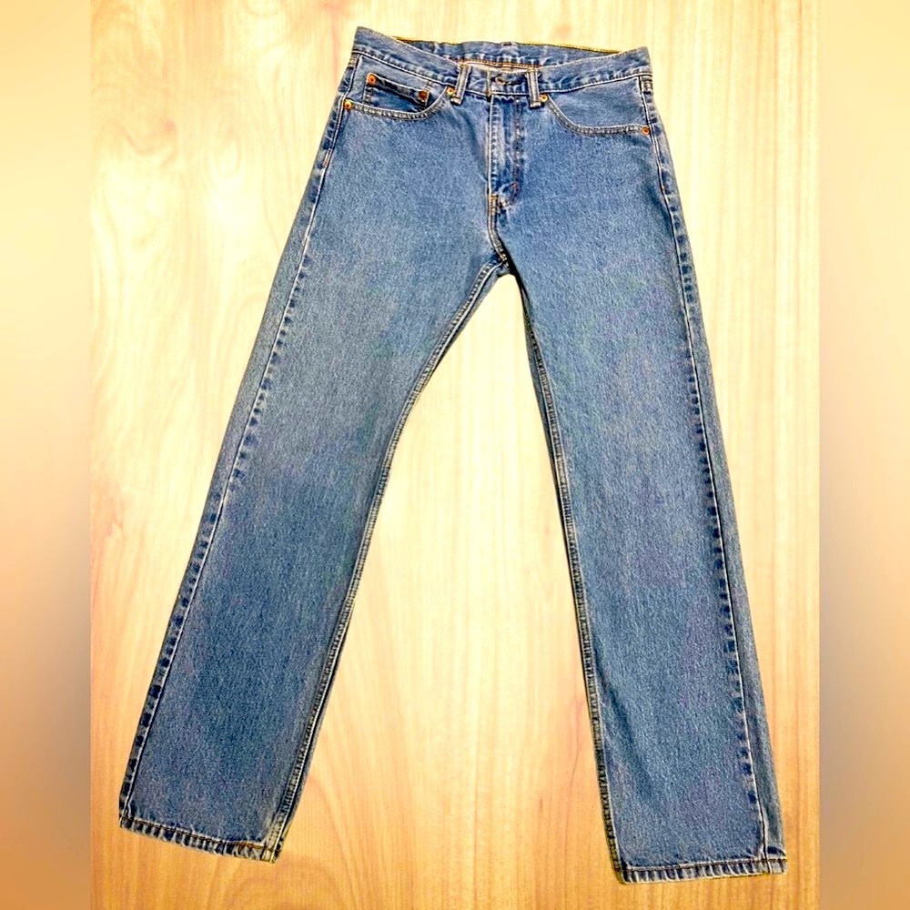Levi’s Classic Blue Denim Jeans 505s W32 L32